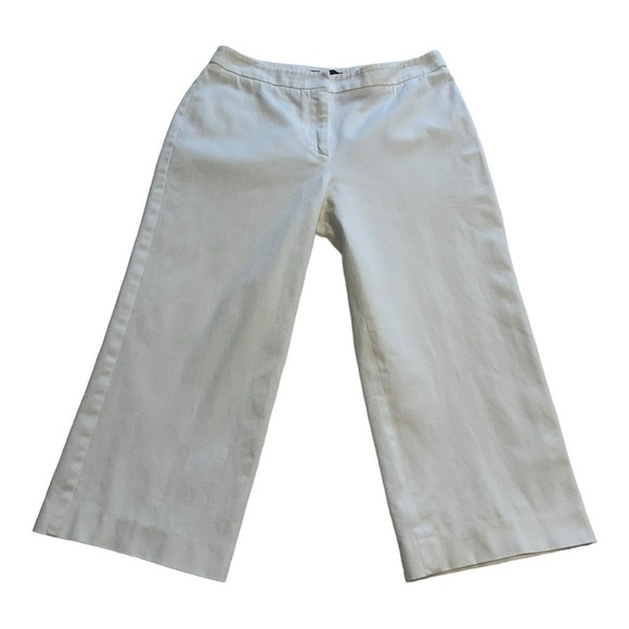 Holt Renfrew | Weekend Max Mara Wide Leg Cropped Pants - Size 4 - Picture 1 of 9